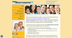 Desktop Screenshot of manhattan-dental-specialty.com